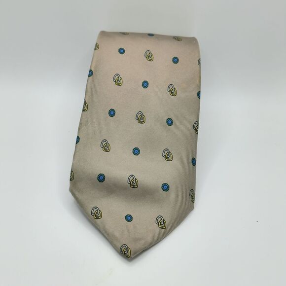 Lanvin Vintage Italian Silk Tie - Picture 1 of 5